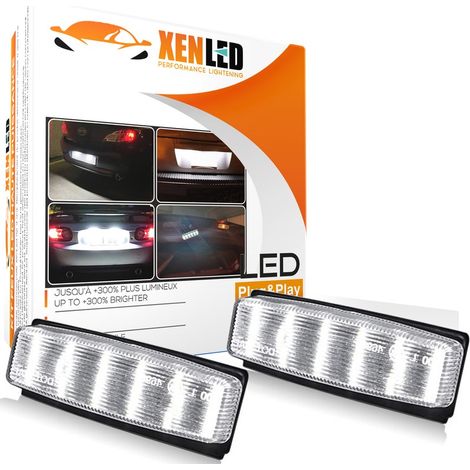 Modules LED éclairage plaque pour Mazda MX-5 Miata 2006-2015 / 124 Spider Abarth à partir de 2017 (1/5)