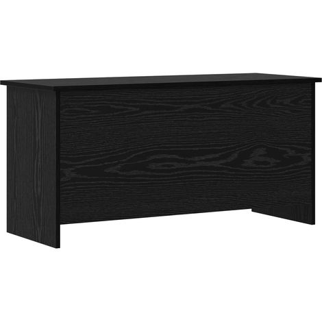 Storage Chest Black Oak 100 x 40 x 50 cm Engineered Wood vidaXL