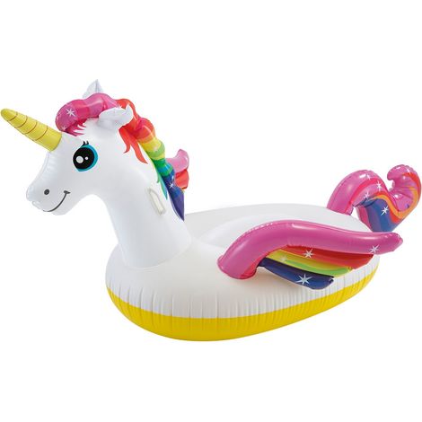 Colchón hinchable isla unicornio Intex 57561