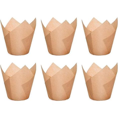 Lot de 120 feuilles de papier d'emballage pour cupcakes et pâtisseries. Fournitures de cuisine pour gâteaux. (1/5)