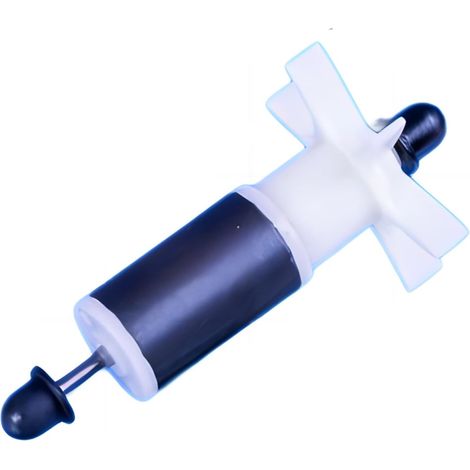 Roue de Pompe Rotor, Pompe de Rechange E02 Fixe, Pompe à Eau, Roue de Pompe, Accessoires pour Aquarium Mini, Jardin, Piscine, Roue. (1/5)