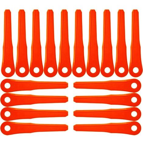 18 lames de rechange en plastique 4002 007 1000 pour Stihl Polycut 6-2 6-3 7-3 28-2 48-2 40020071000 (1/5)