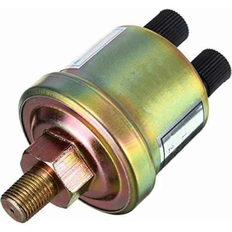 Esports MJJ 1/8 NPT capteur de pression d'huile indicateur de mesure de débitmètre de moteur (1/5)