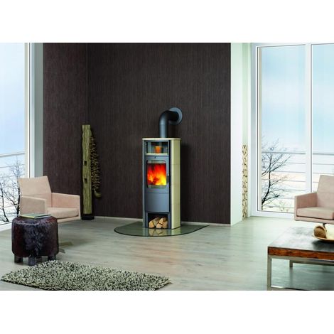 Opera-B Grande (5KW) Ofenkachel creme