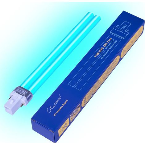 11W G23 PL-S Lampe T-UV de Remplacement pour Ballast Inductif – Compatible avec Clarificateur de Bassin et Filtre UVC – Traitement Efficace contre Algues et Bactéries (1 Pièce)