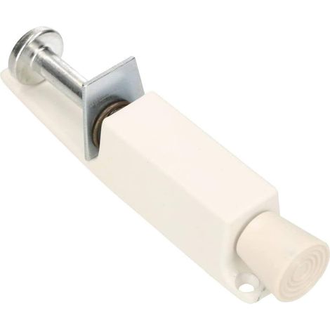 KOTARBAU Butée de porte - Blanc - Solide - En acier - Anti-rouille - Universel - En caoutchouc - Technologie de sécurité (blanc) (1/5)