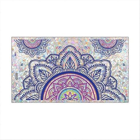 Sticker mural en PVC électrostatique pour vitre - Soleil (1/5)