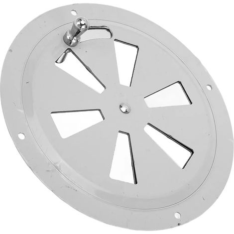 Campana de ventilación circular, panel de ventilación de cabina de acero inoxidable 316, apto para barcos y yates. (1/5)