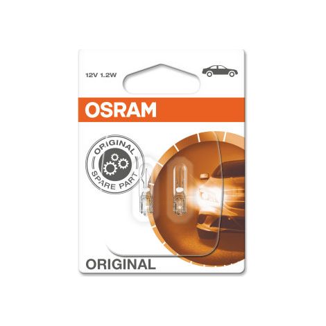 Ampoules Osram W1.2W 1,2W 2 pièces (1/3)