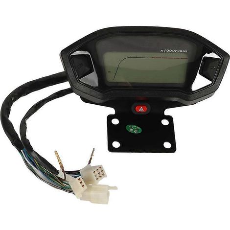 Capteur auto 12V Motorcycle Speedometer Tachometer Odometer pour 110cc 125cc 150cc 200cc 250cc Dirt Bike ATV Go Kart 4 Wheel (1/5)