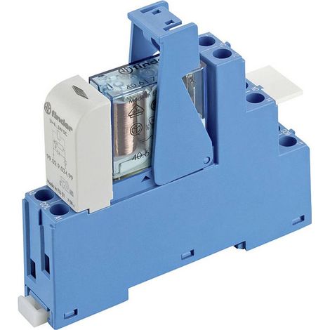 Finder 48.61.7.024.1050 Relè di accoppiamento 24 V/DC 16 A 1 scambio 1 pz.