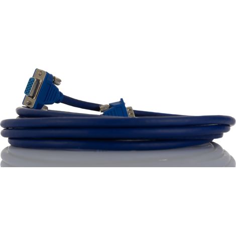 Câble VGA VGA vers VGA Mâle VGA Femelle VGA 3m Bleu ( Prix pour 1 )