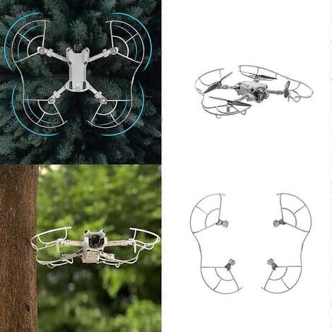 Lot de 4 protections d'hélices pour Mini 4 Pro, anneaux anti-collision (1/4)