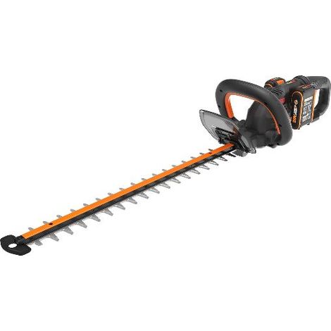 Worx – Taille-haie sans fil 36V – Moteur Brushless – Longueur de coupe 58cm – Capacité de coupe 27mm – Pour branches jusqu'à 27mm (1/3)