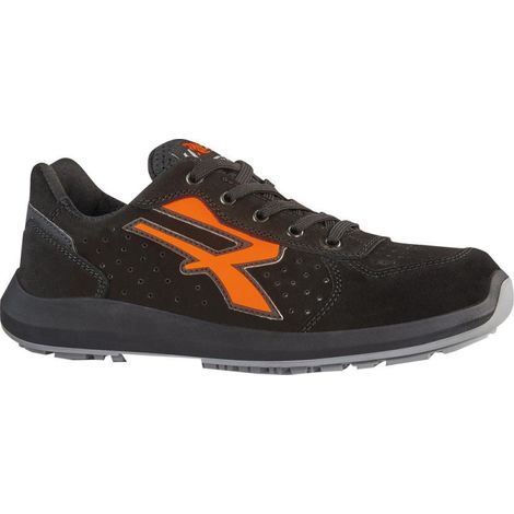 Scarpe antinfortunistiche basse ORION ESD S1P SRC - Nero/Arancione 35 (1/5)