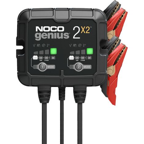 GENIUS2X2 4A 2-Bank Battery Charger (1/2)