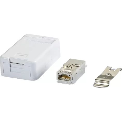 Metz Connect Anschlussbox APZ 1 Port C6Amodul Keystone 130B21D1APL-E (1/2)