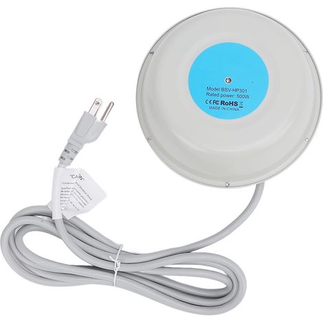 Floating Heater with 3 Meter Cable 500W Safe Efficient Anti Bite Protection Pond De Icer for Fish Pond (1/5)