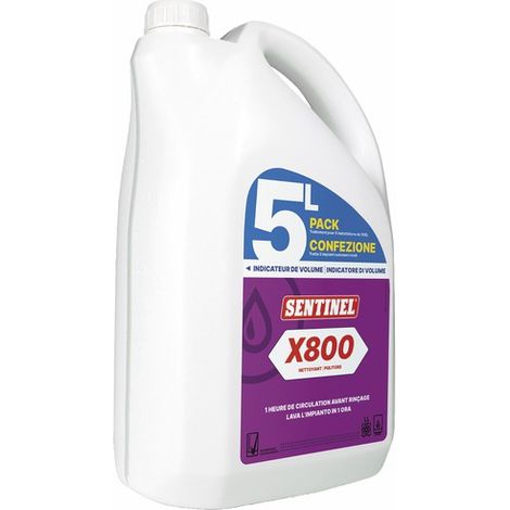 Desembouant rapide X800 5 litres - SENTINEL OLD : X800L-2X5L-EXP