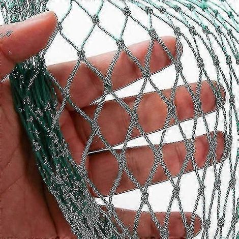 Filet de protection anti-oiseaux ultra-résistant 5 x 10 m pour clôture de jardin et cultures