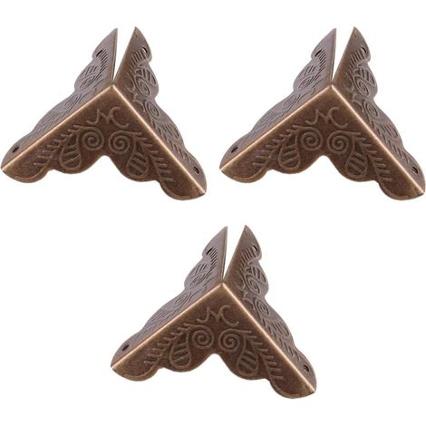 Protections d'angle métalliques, vintage, lot de 12, en fer pour (1/5)
