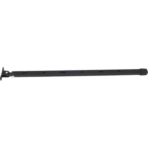 Vérin de toit pour serre en aluminium 39 cm noir kit manuel robuste avec 6 vis pour aération optimale et contrôle thermique (1/4)