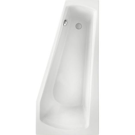 Baignoire Viva forme de trapèze 1600 x 750 x 420 mm modèle B