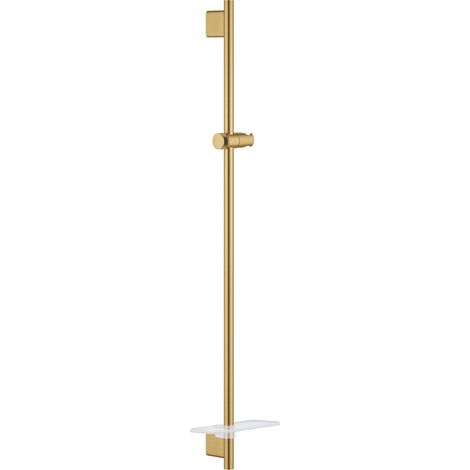 Grohe Rainshower Smartactive Duschstange 900 mm mit Schieber und drehbarer Halterung, Cool Sunrise-gebürstet (26603GN0)