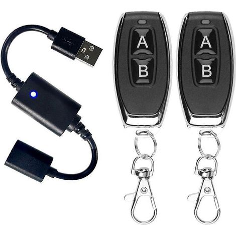 Kabelloser USB 5V DC Ein-/Ausschalter für LED-Lampen, Leselampen, Ventilatoren und mehr. (1/5)