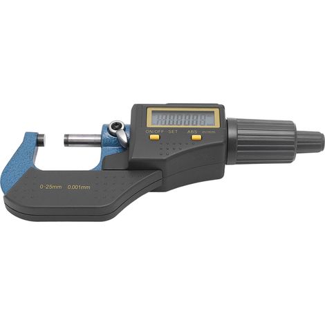 Digitales Schiebemikrometer, hochpräzises elektronisches Messgerät für Außendurchmesser und Gewindesteigung. (1/5)