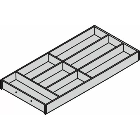 Accessoires AMBIA-LINE design bois hauteurs M et K - BLUM - Range-couverts - largeur 300 mm - Longueur coulisse 650 mm. - Noyer de Tennessee