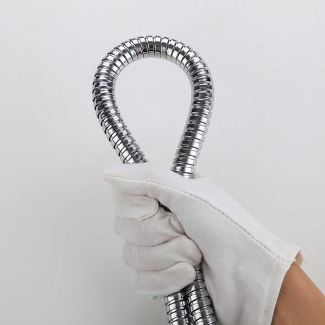 Flexible Douche 2m Acier Inoxydable Anti Torsion Raccord G1/2 Universel (1/4)