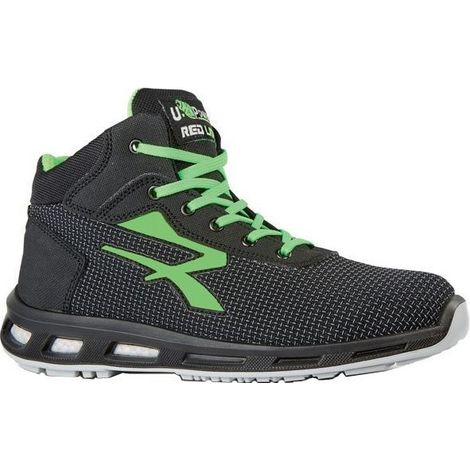 Bottes de sécurité UPower RedLion HARD taille 45 noir / vert - RL1035645 (1/5)