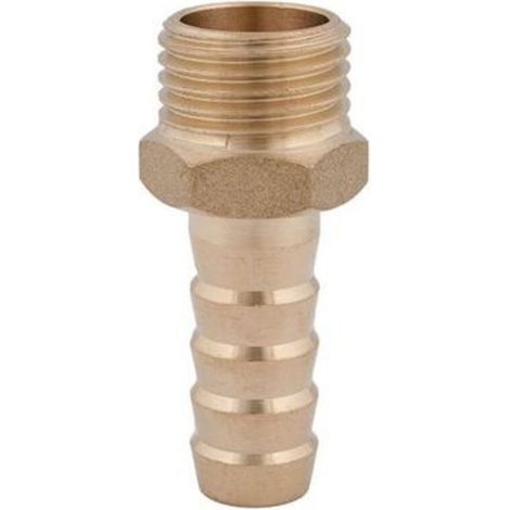 Raccord de tuyau JS SAUGER, TUELLE 1 1/4", AG 1", en Laiton (1/2)