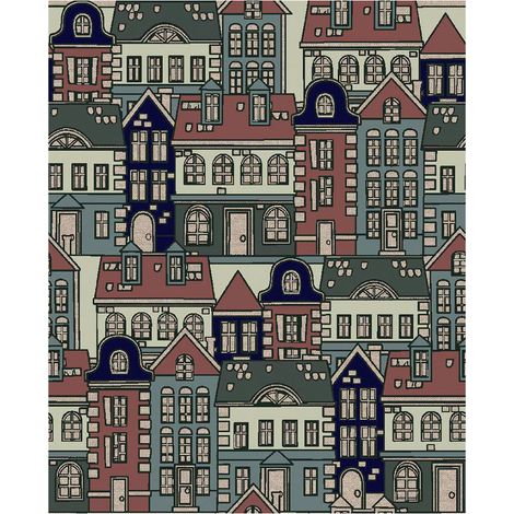 Nappe Bigbuy TOWN 601 résistante taches 140x140 cm (1/2)