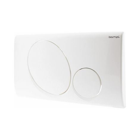 PLACCA 2 PULSANTI MOD. VEGA- Bianca- BAMPI- pezzi 1 (1/2)