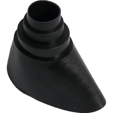 Cône universel étanche noir pour mât Ø 32 à 60 mm – Protection contre intempéries – Pour antennes TNT et satellite – Accessoire de fixation – Hdsat (1/2)