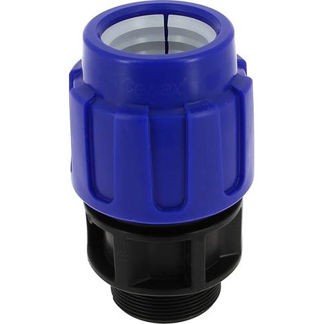 Raccord compression Ø50 mâle 50-60 10 bar