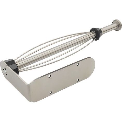 Porte sopalin,Porte Essuie Tout Auto-adhésif,Support Sopalin Mural Effet Amortissant,pour Cuisine, Salle de Bain, Placards, Vertical ou Horizontal, brossée (1/5)