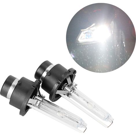2 D4S 6000K 35W Xenon-HID-Lampen, ultrahelle Autobeleuchtung, Scheinwerferersatz, kaltweiß, Paar (1/5)