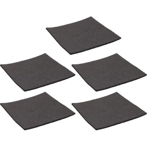 Feuilles de feutre de fibre de carbone haute puret 100x100 mm pour (1/5)