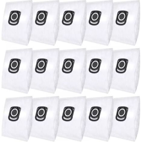 Lot de 15 sacs d'aspirateur pour Rowenta Hygiene+ ZR200520 ZR200720 Swirl R39 Sacs à poussière pour Rowenta Compact Power, X-Trem Power & Silence Force (RO64xx RO63xx RO68xx RO39xx) (1/5)
