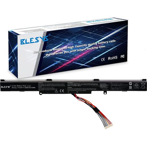 A41-X550E Batterie pour ASUS F751Y F751N F751S F751L F751LK F751M f751yi-ty148t (1/5)