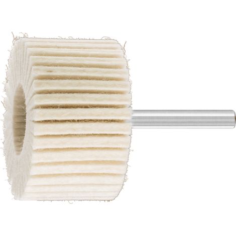 PFERD TOOLS harte Filzlamellenstifte FLS Ø 50x30mm Schaft-Ø 6 mm für universelle Polierarbeiten 5 Stk