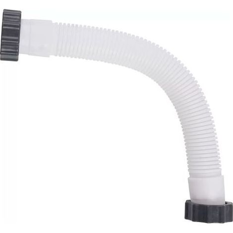 Lntyq Tuyau de rechange pour pompe de piscine Intex 1,5 po de diamètre Tuyau de remplacement pour piscines hors sol (Blanc 0,4 m / 1,3 pi) (1/5)