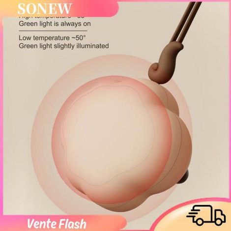 Sonew veilleuse de dessin animé 2 blocs de température à faible niveau de lumière chaude 2 en 1, veilleuse linge pack (1/5)