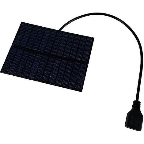 USB-Solarpanel 1,5 W 5 V, kleines Solarladeboard, wasserdichte Solarzelle