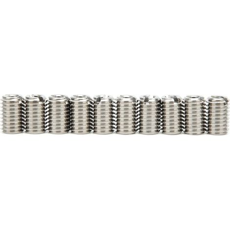 10 inserts réducteurs standard, douille acier inoxydable, réparation filetage (1/5)