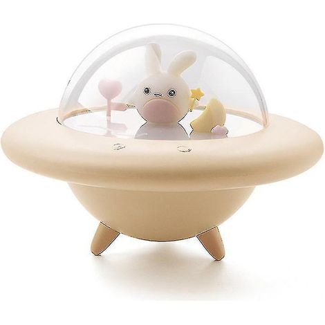 Veilleuse avec minuterie d'arrêt automatique de 45 minutes et télécommande, aide au sommeil de bébé avec 5 lumières relaxantes (1/5)
