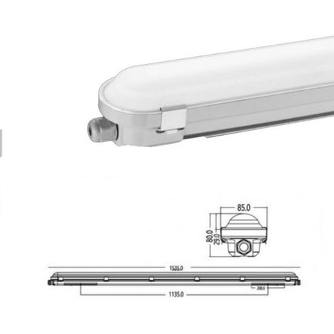 PLAFONIERA COLLEGABILE PERSONALIZZATO 18/36/42W CCT 60/120/150 CM IP66 UNIVERSO 150CM 42W